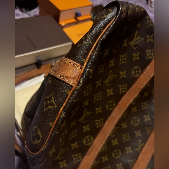 LOUIS VUITTON KEEPALL 45 BANDOULIERE W/LV STRAP DATE CODE-VI0974 - Picture 8 of 14